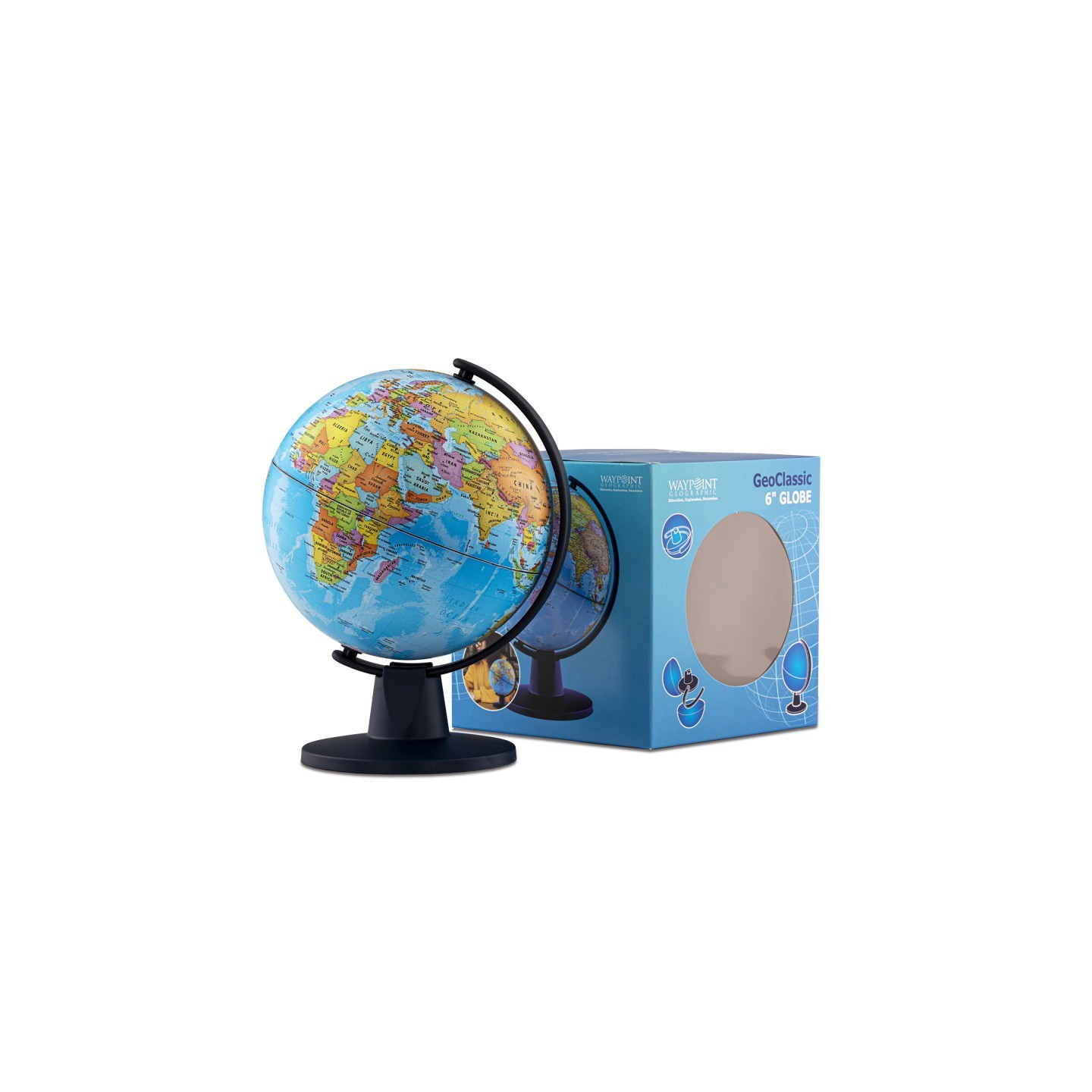 Waypoint Geographic GeoClassic Globe, 6"