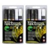 Sakura Pen-Touch Markers, 2.0mm Medium, Assorted Colors, 5 Per Set, 2 Sets