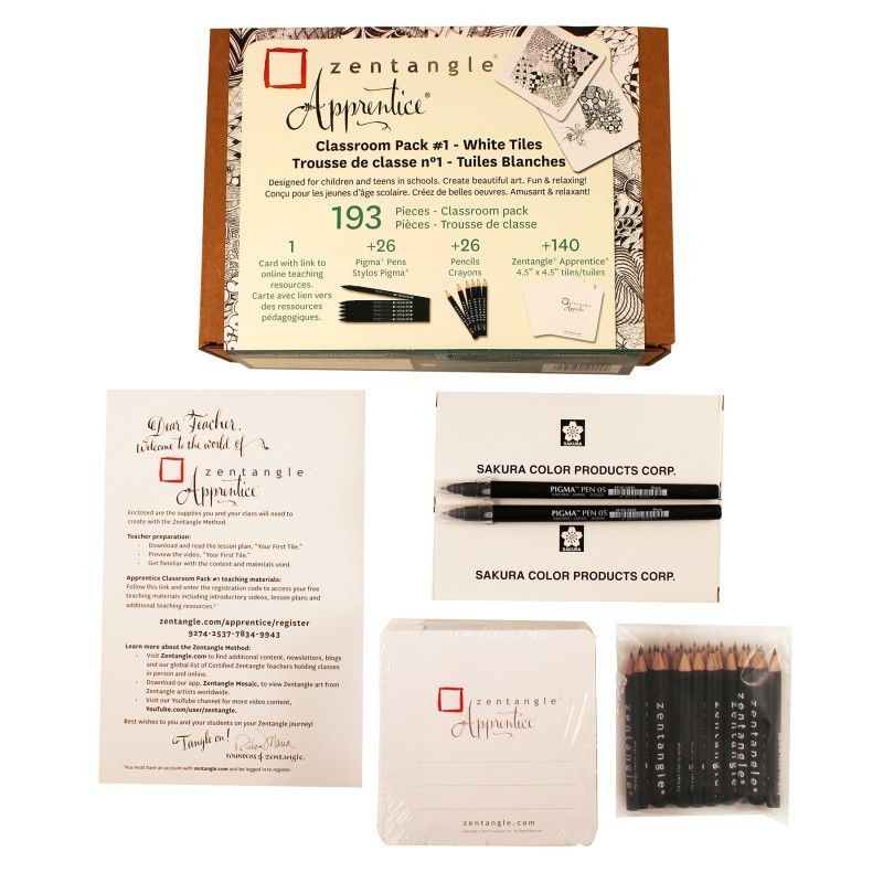 Sakura Zentangle Apprentice Classroom Pack