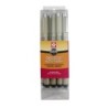 Sakura Pigma Pens, Cube Collection, Black, Assorted Sizes, 16-Piece Set
