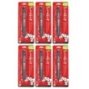 Sakura SumoGrip Comfort Grip Mechanical Pencil, 0.7mm, Gray, Blister Card, Pack of 6