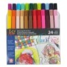 Sakura Koi Watercolor Brush Pens, Assorted Colors, 24-Piece Set