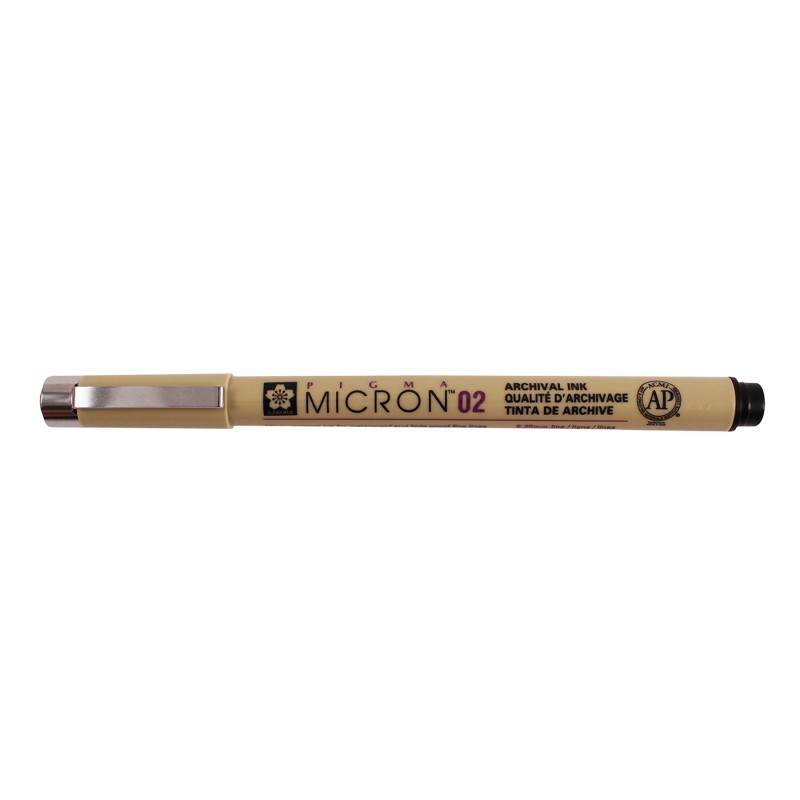 Sakura Pigma Micron Pen, Black, 0.30mm Size 02