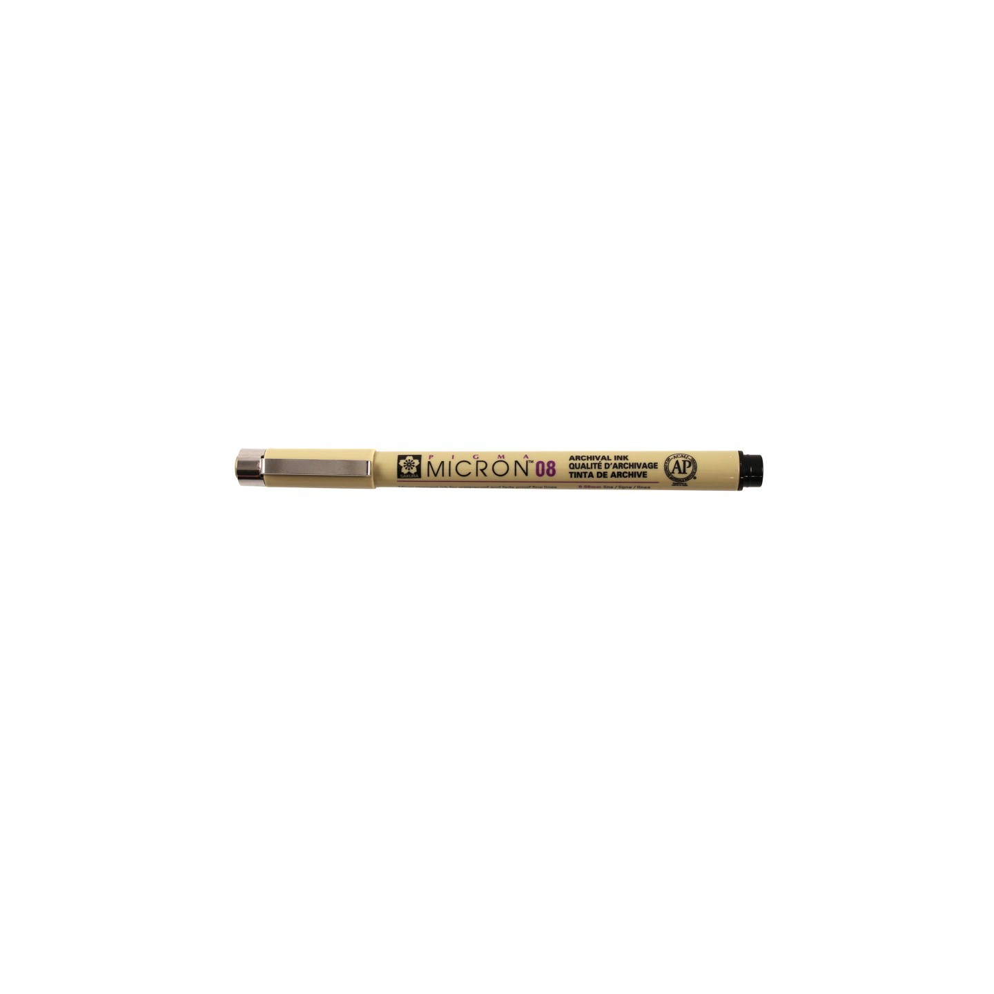 Sakura Pigma Micron Pen, Black, 0.50mm Size 08