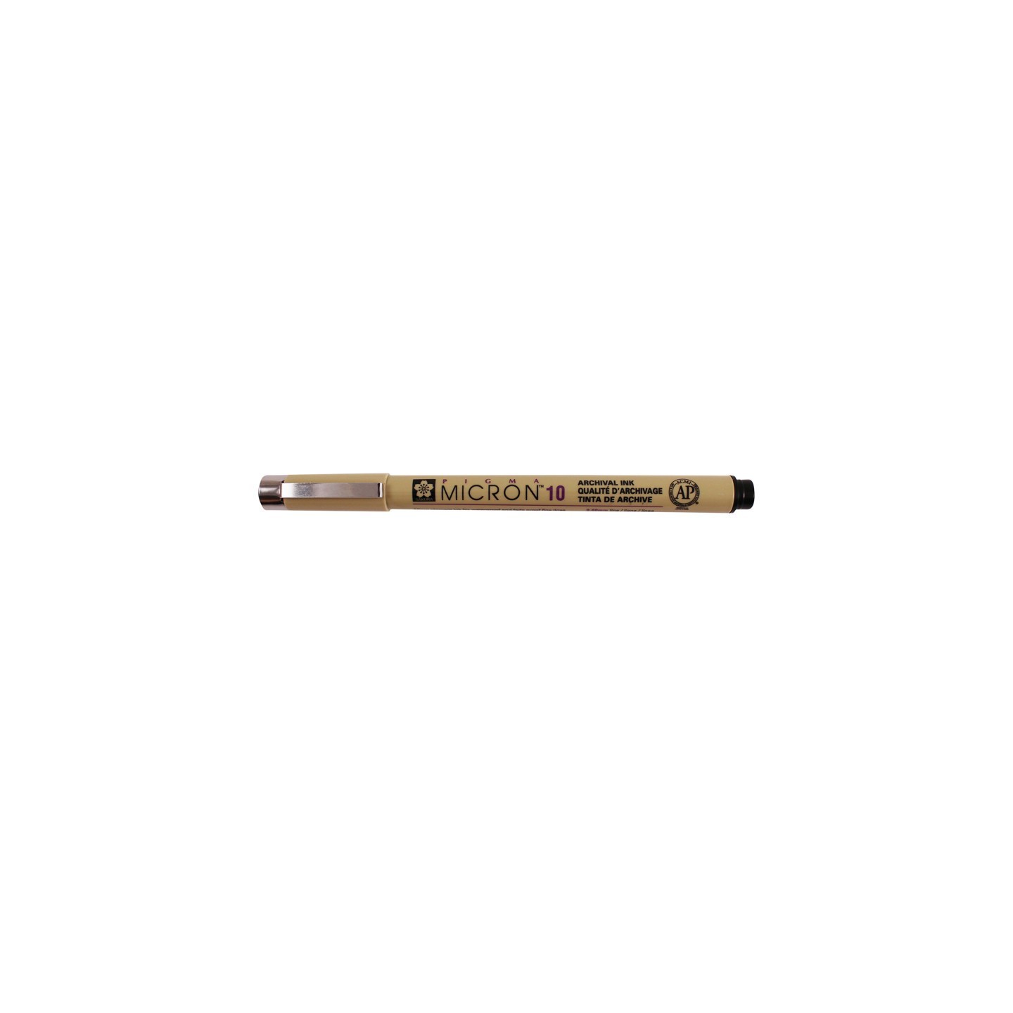 Sakura Pigma Micron Pen, Black, 0.60mm Size 10