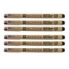 Sakura Pigma Micron Pen, Black, 0.70mm Size 12, Pack of 6