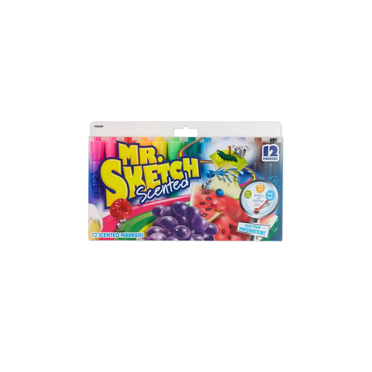 Mr. Sketch® Scented Markers, Chisel Tip, Assorted Colors, Pack of 12