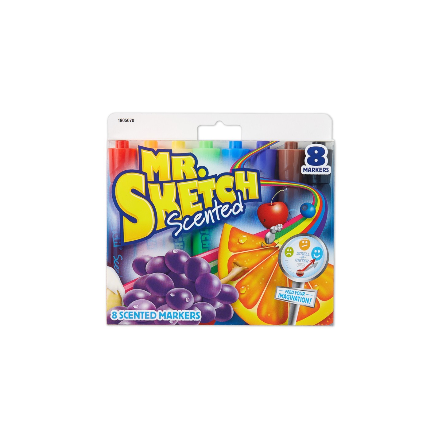 Mr. Sketch® Scented Markers, Chisel Tip, Assorted Colors, Pack of 8