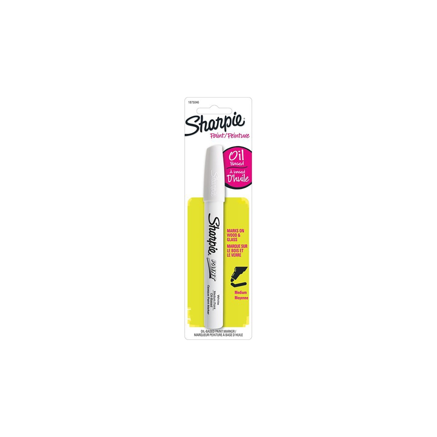 Sharpie® Oil-Based Paint Marker, Medium Tip, White