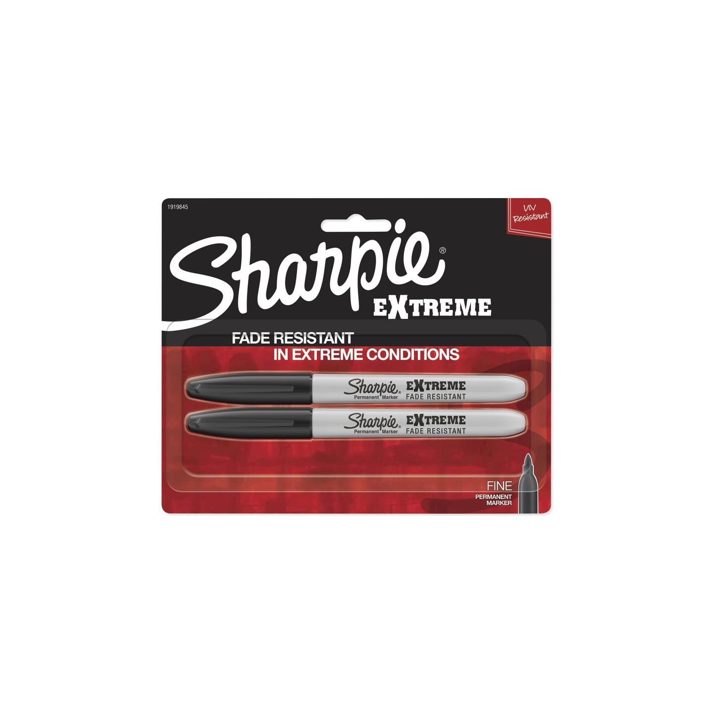 Sharpie® Extreme Permanent Markers, 2-Pack, Black