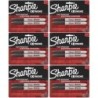 Sharpie® Extreme Permanent Markers, Black, 2 Per Pack, 6 Packs