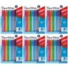 Paper Mate® InkJoy 100ST Ballpoint Pens, Medium Point, Assorted Ink, 8 Per Pack, 6 Packs
