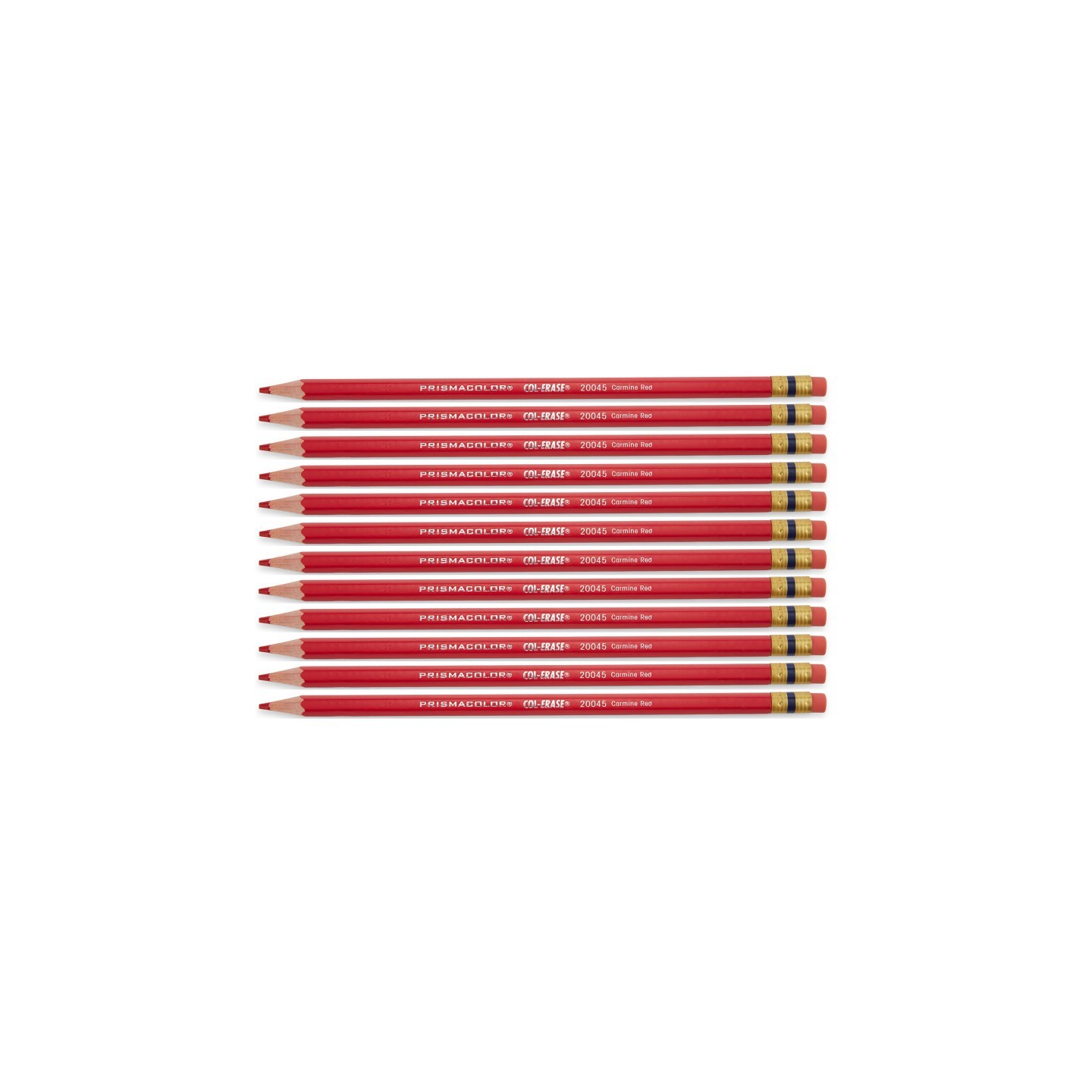Prismacolor® Col-Erase® Colored Pencil, Carmine Red, Box of 12