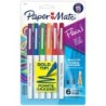 Paper Mate® Flair Felt Tip Pens, Bold Tip (1.2 mm), Assorted Colors, 6 Count