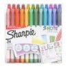 Sharpie® S-Note Creative Markers, Highlighters, Assorted Colors, Chisel Tip, 24 Count