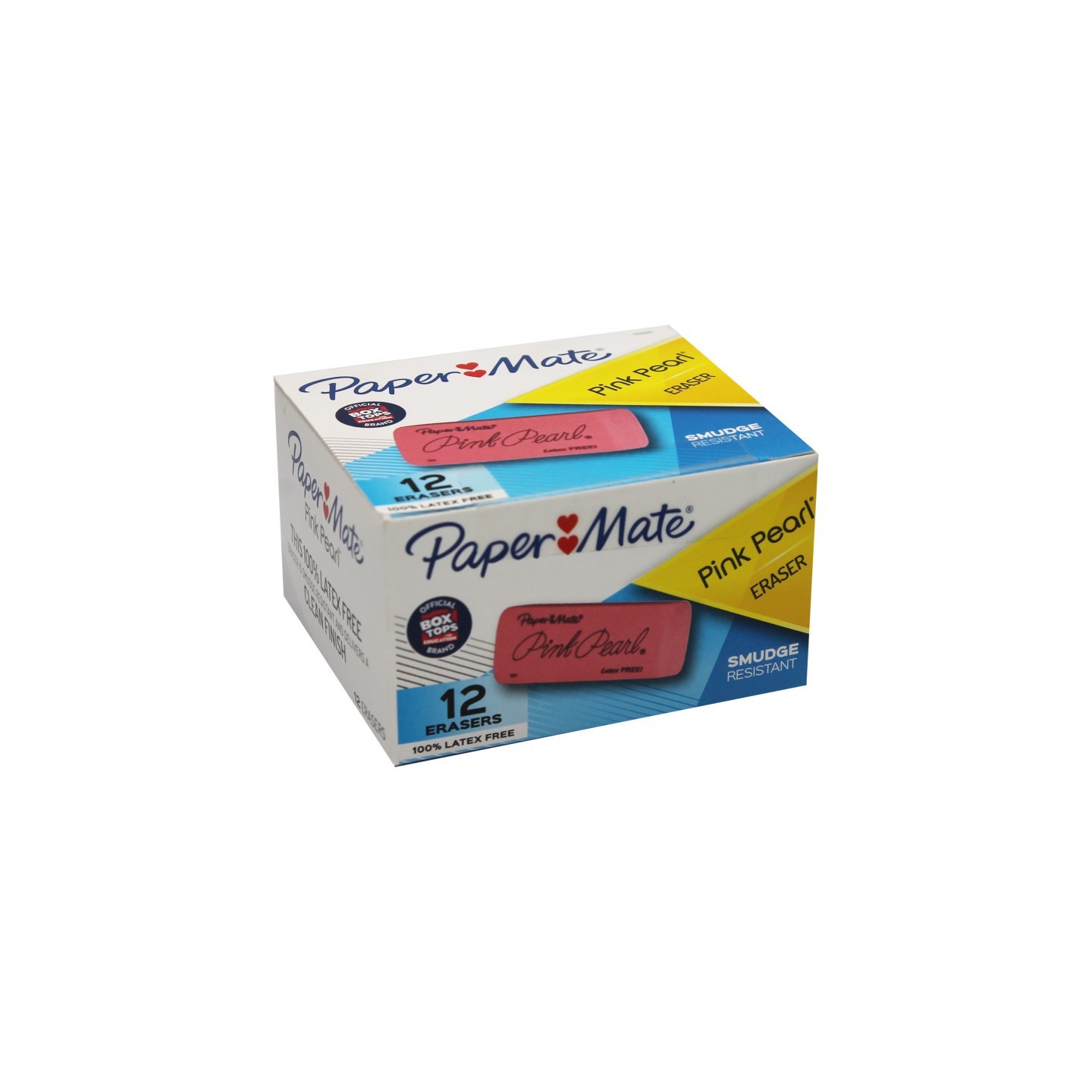 Paper Mate® Pink Pearl® Eraser, Large, Box of 12