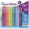 Paper Mate® Flair Felt Tip Pens, Medium Point (0.7mm), Assorted Colors, 12 Count
