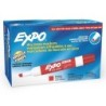 EXPO® Low-Odor Dry Erase Markers, Chisel Tip, Red, Box of 12