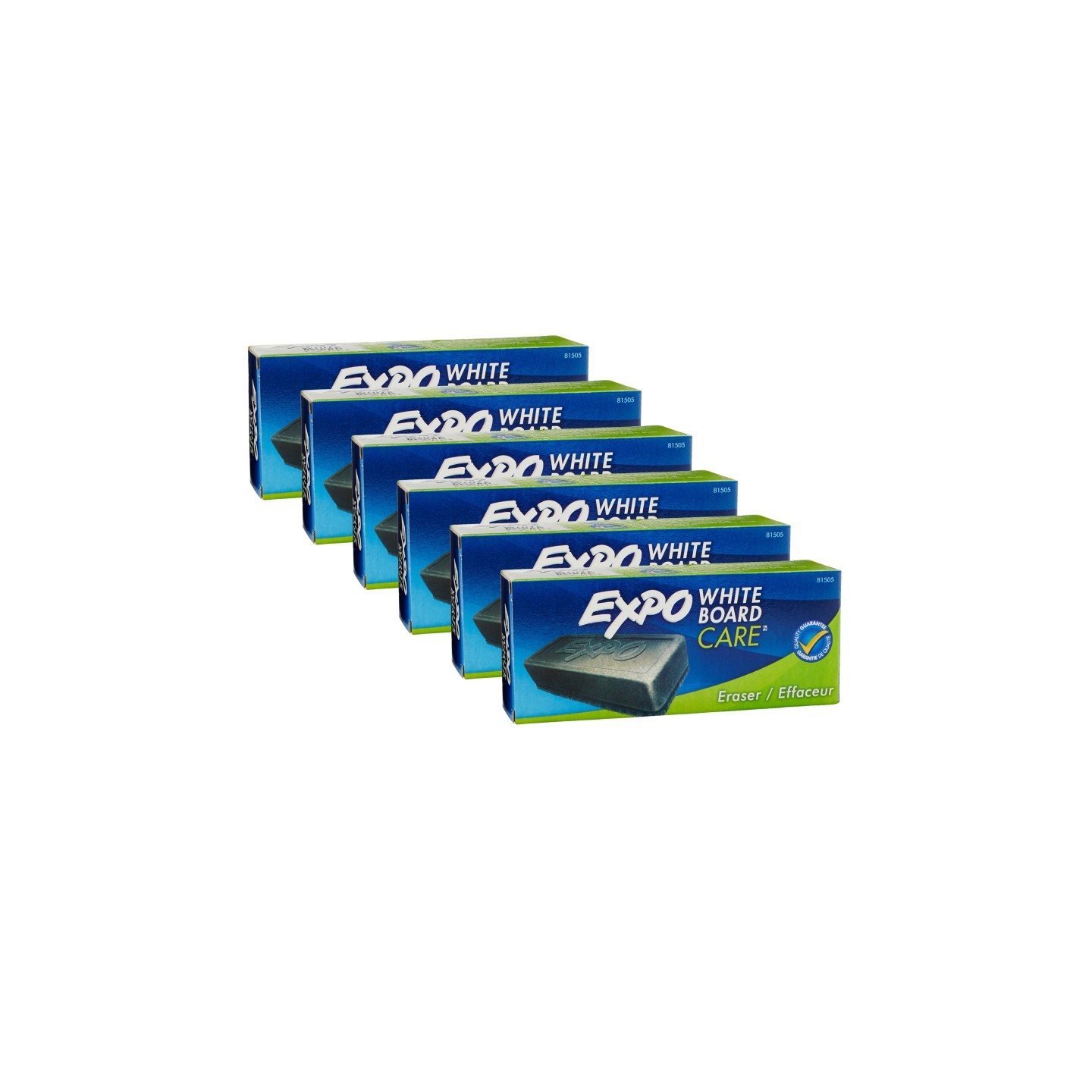 EXPO® White Board Eraser, Pack of 6