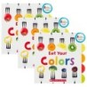 Scholastic Rookie Toddler® Board Book, Eat Your Colors, Pack of 3
