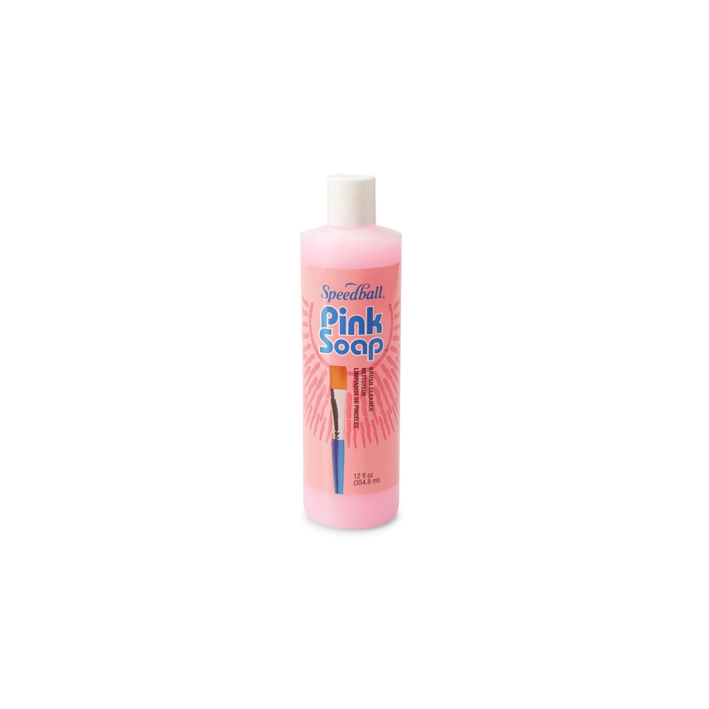 Speedball® Mona Lisa™ Pink Soap™ Artist Brush Cleaner