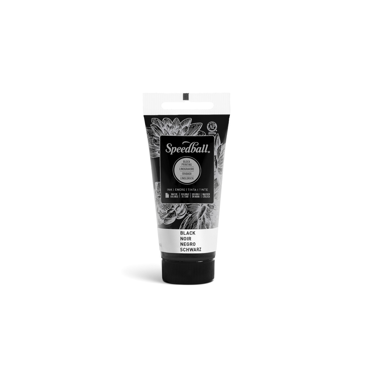 Speedball® Water-Soluble Block Printing Ink, 1.25 oz, Black