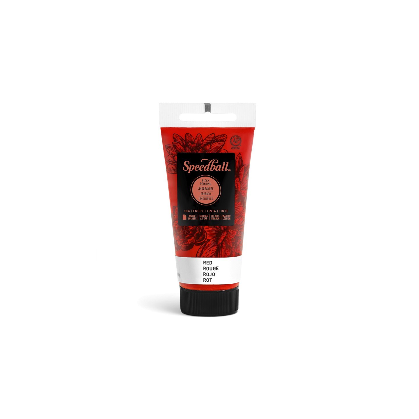 Speedball® Water-Soluble Block Printing Ink, 1.25 oz, Red