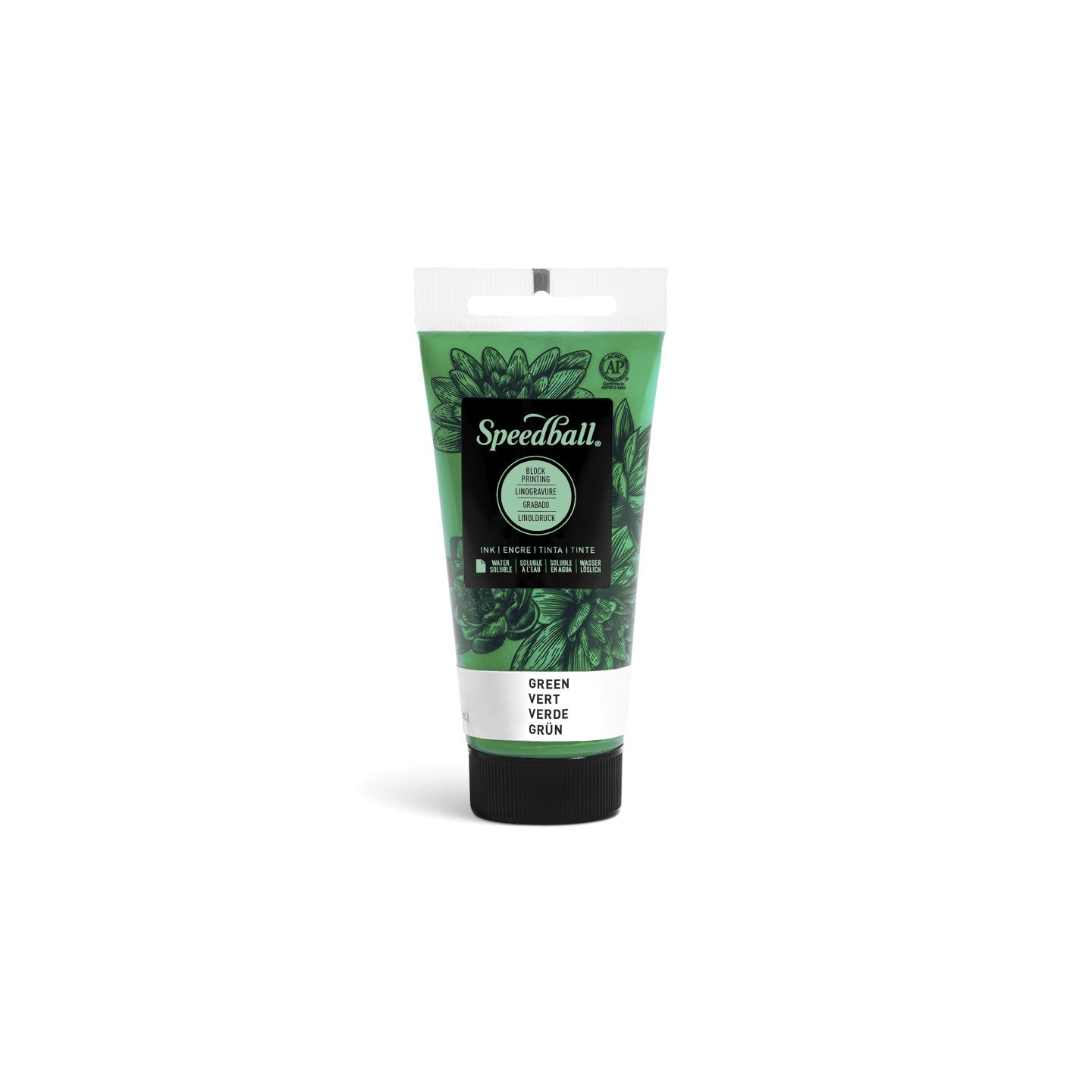 Speedball® Water-Soluble Block Printing Ink, 1.25 oz, Green