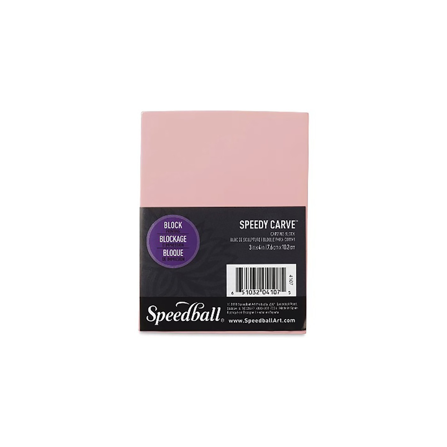 Speedball® Speedy Carve™ Block, 3x4 in, Pink