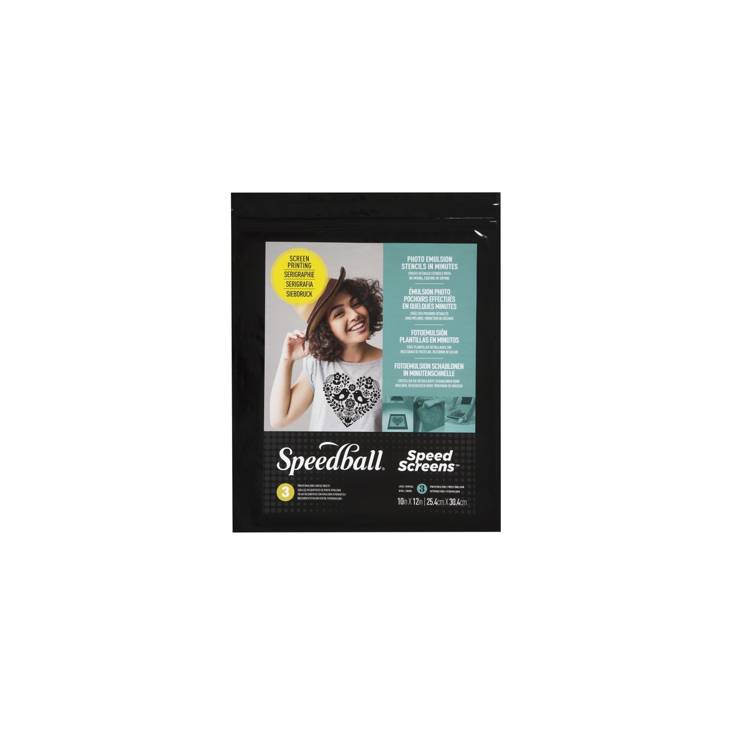 Speedball® Speed Screens™ Mesh Sheets, 10x12 in, Set of 3