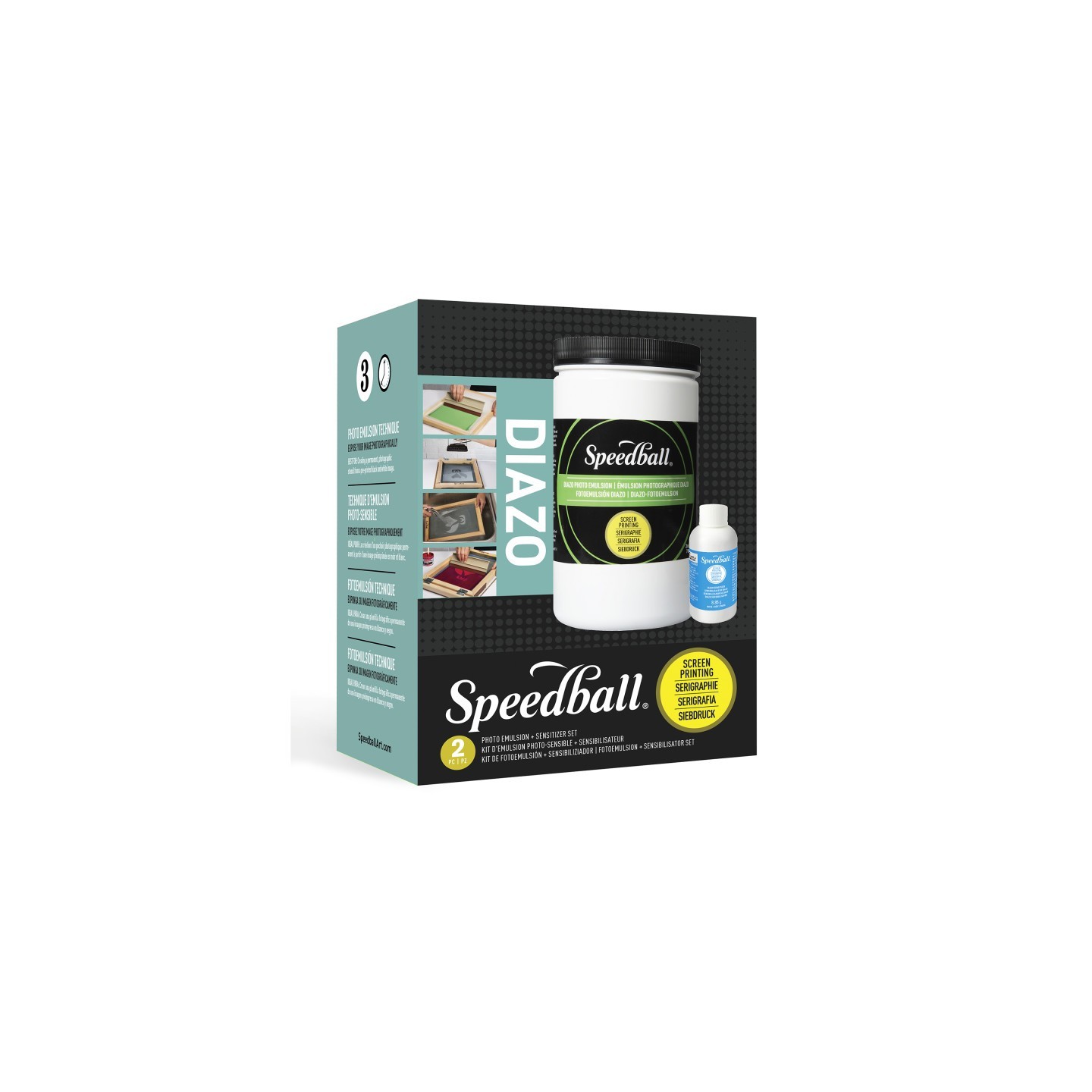 Speedball® Screen Printing Diazo Photo Emulsion & Sensitizer Set