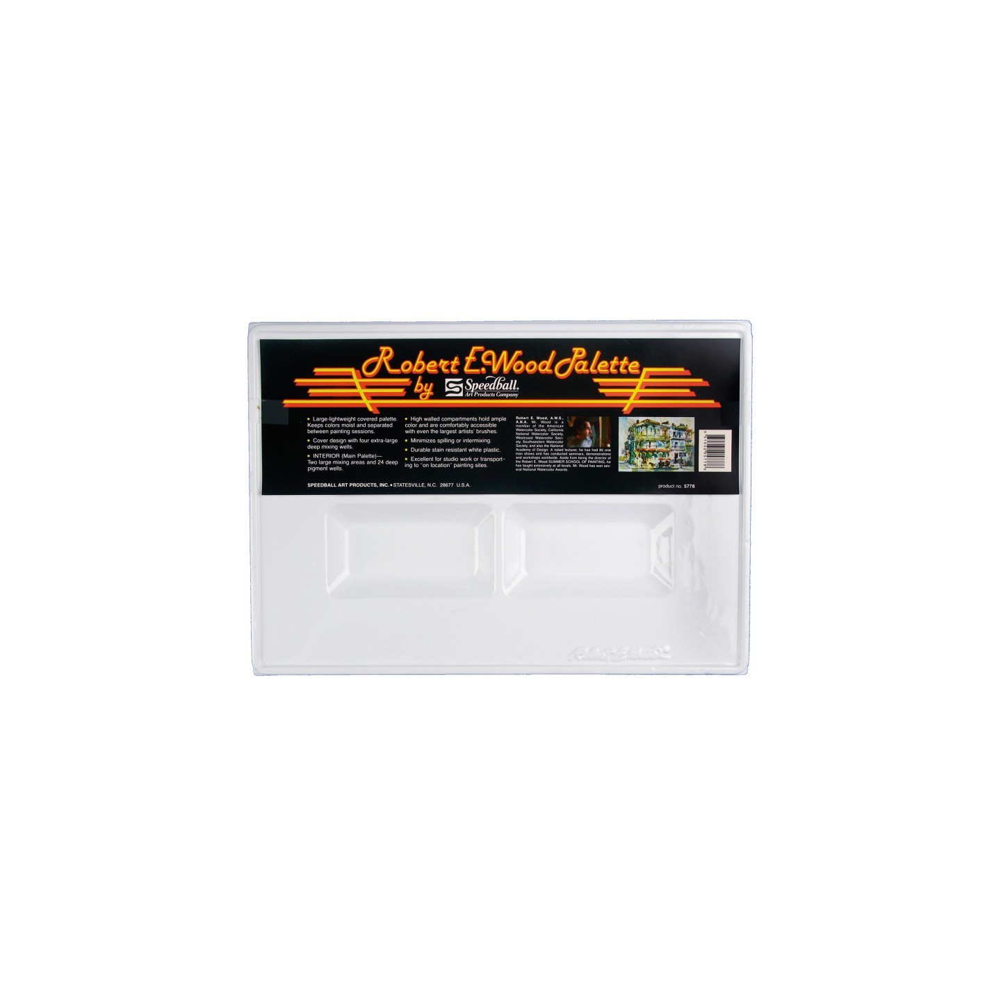 Speedball® Robert E. Wood Watercolor Palette