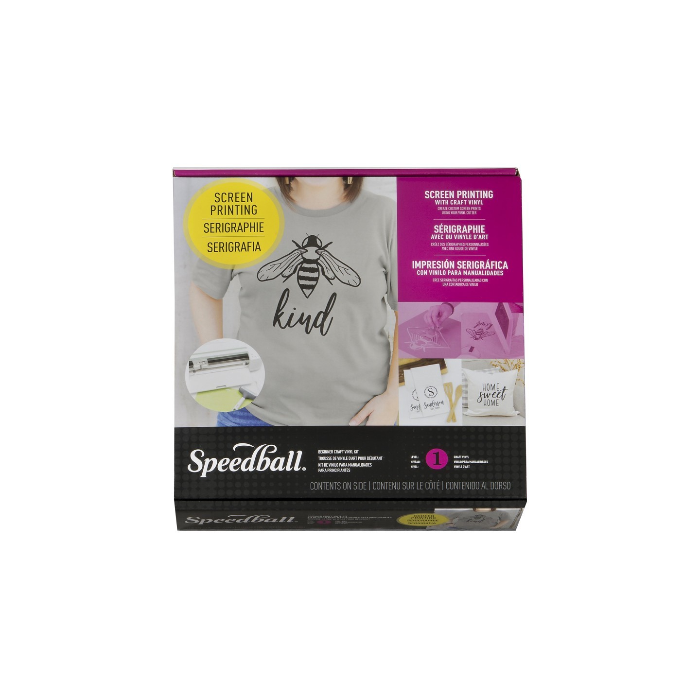 Speedball® Screen Printing Beginner Craft Vinyl Kit