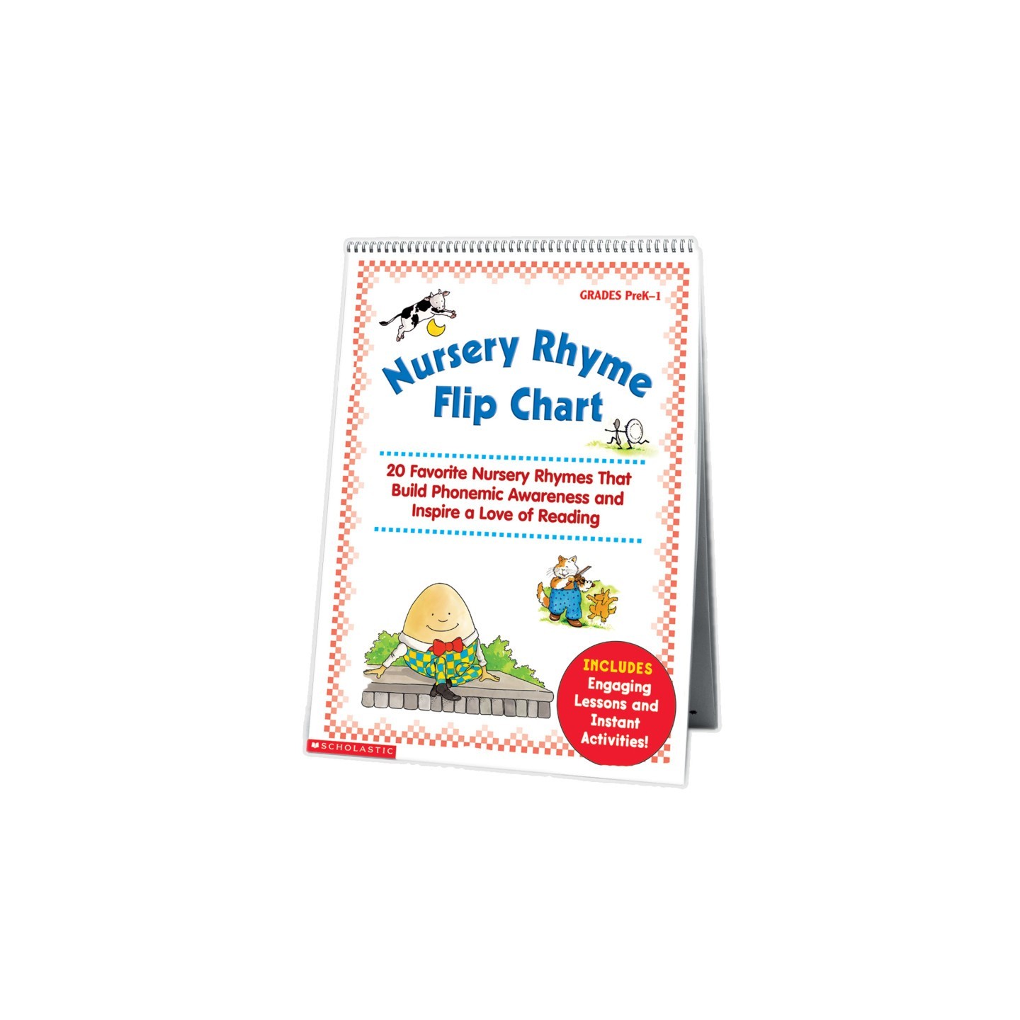 Scholastic Teaching Solutions Nursery Rhyme Flip Chart, Grades PK-1