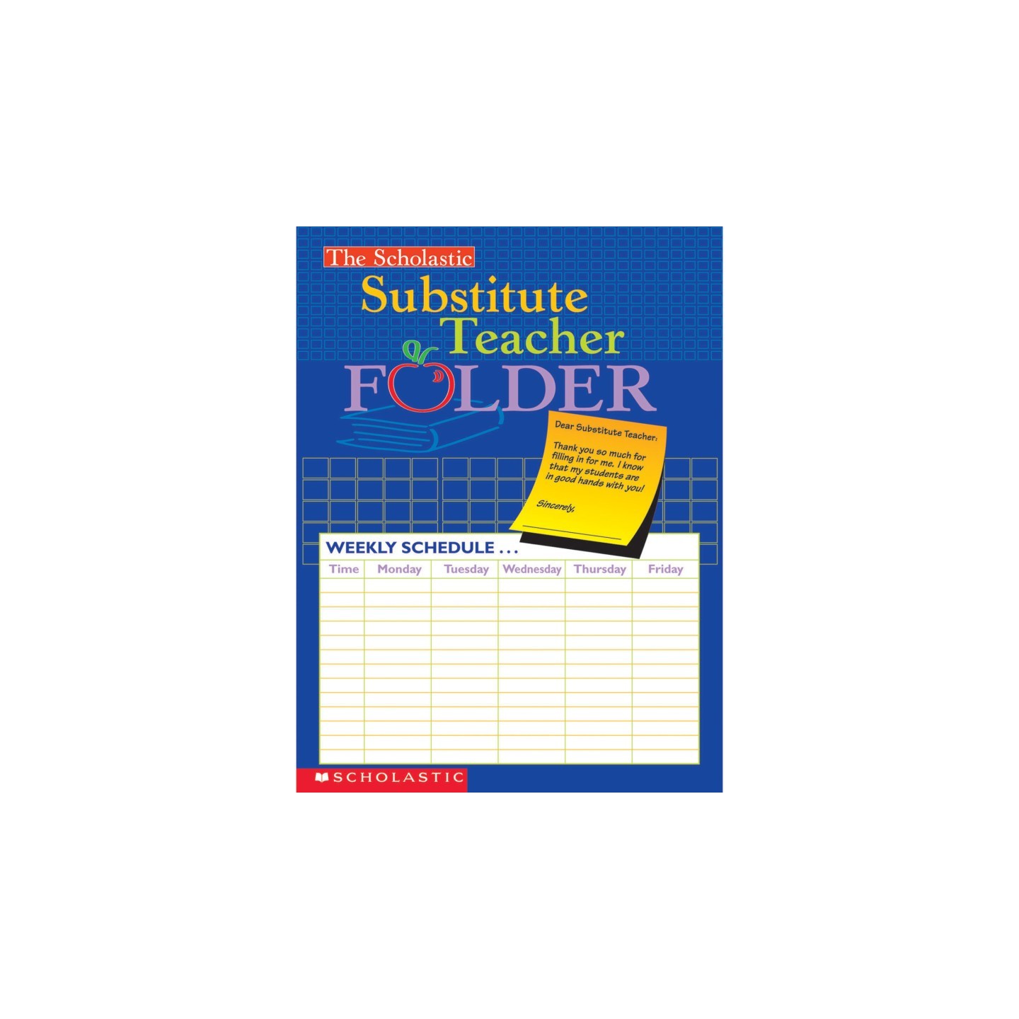 Scholastic Substitute Teacher Folder