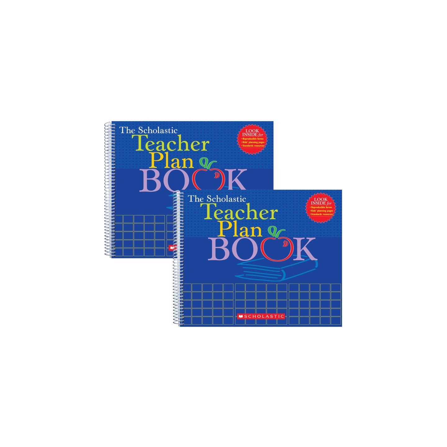 Scholastic Teaching Solutions Teacher Plan Book (Updated), Pack of 2