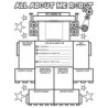 Scholastic Teaching Solutions Graphic Organizer Poster, All-About-Me Robot, Grades K-2