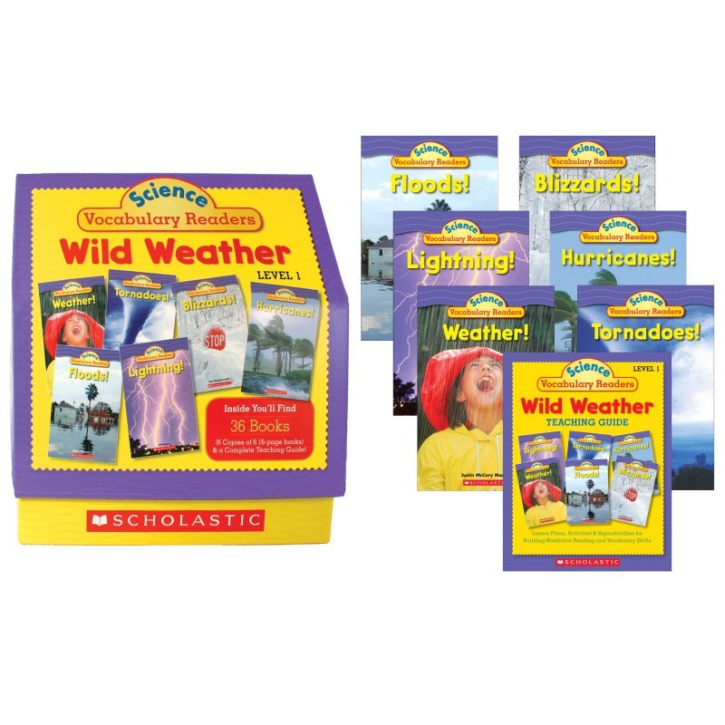 Scholastic Science Vocabulary Readers Wild Weather