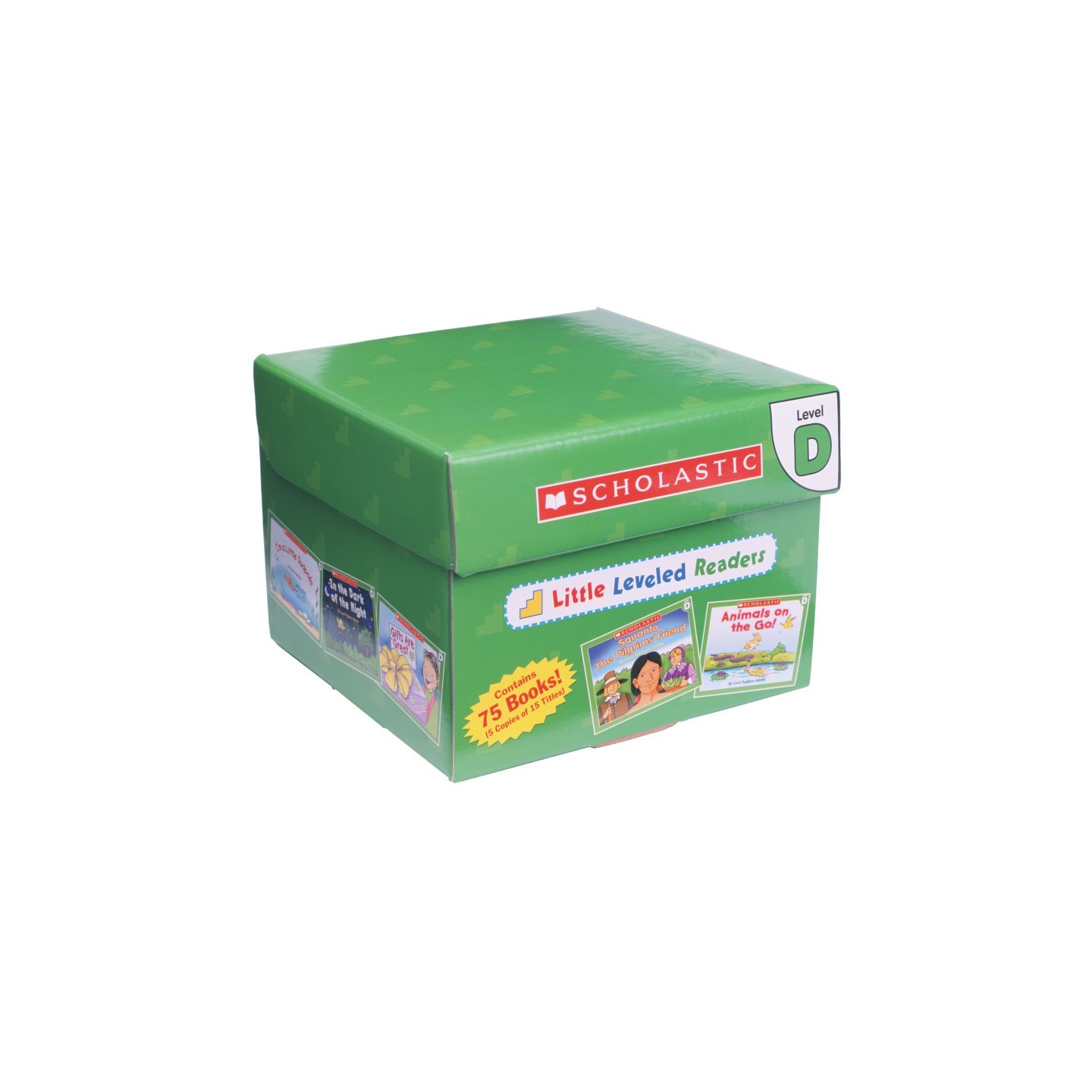 Scholastic Teaching Solutions Little Leveled Readers Book: Level D Box Set, 5 Copies of 15 Titles