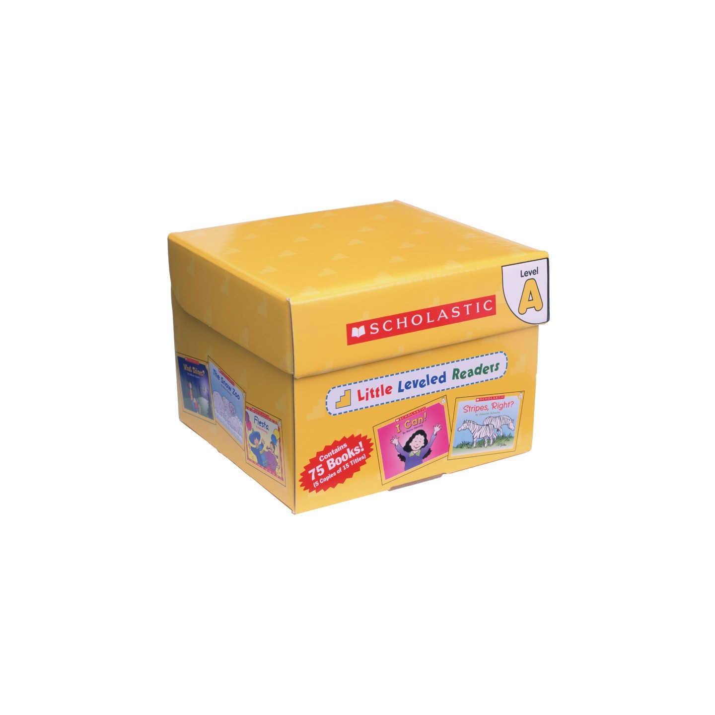 Scholastic Teaching Solutions Little Leveled Readers Book: Level A Box Set, 5 Copies of 15 Titles