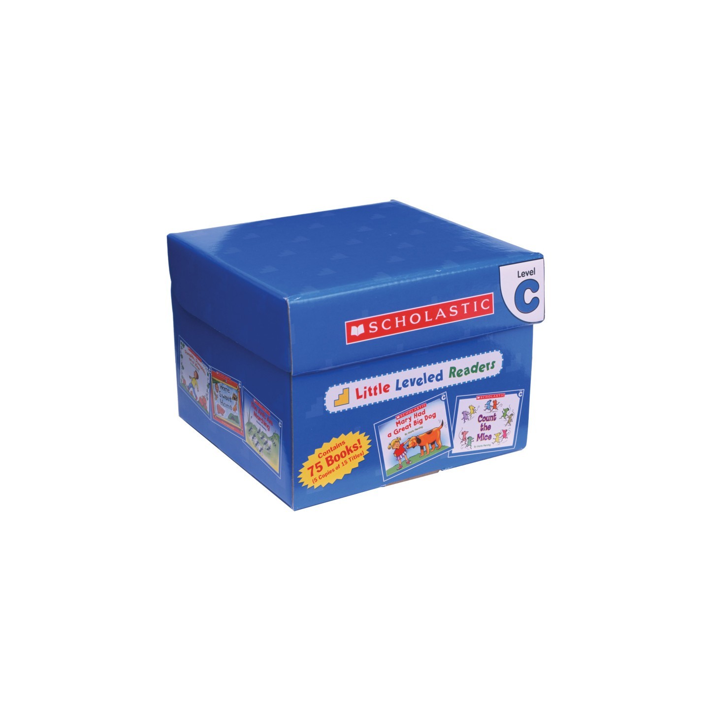Scholastic Teaching Solutions Little Leveled Readers Book: Level C Box Set, 5 Copies of 15 Titles