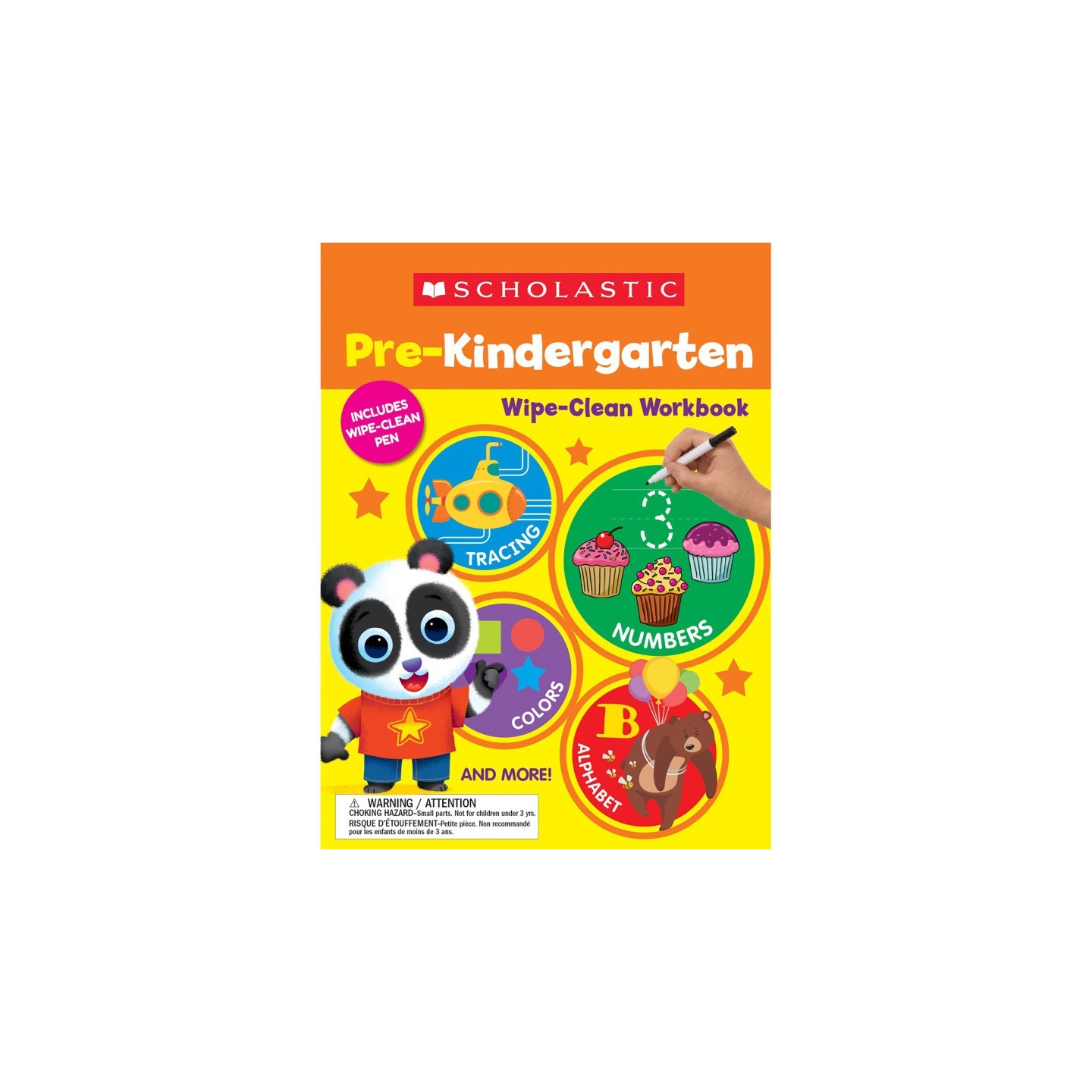 Scholastic Teaching Solutions Pre-K Wipe Clean Workbook