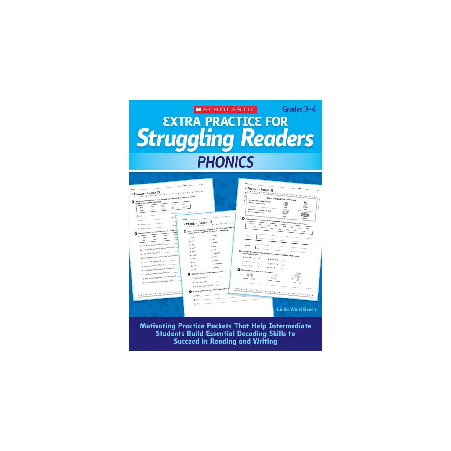 Scholastic Teaching Solutions Extra Practice for Struggling Readers: Phonics