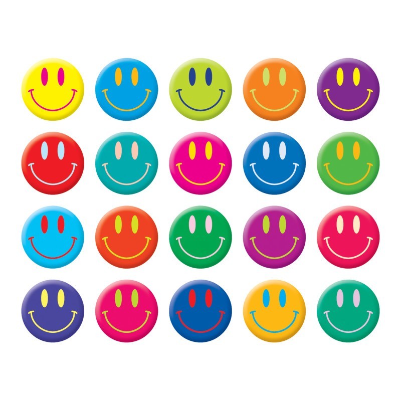 Scholastic Smiley Faces Stickers, Pack of 200