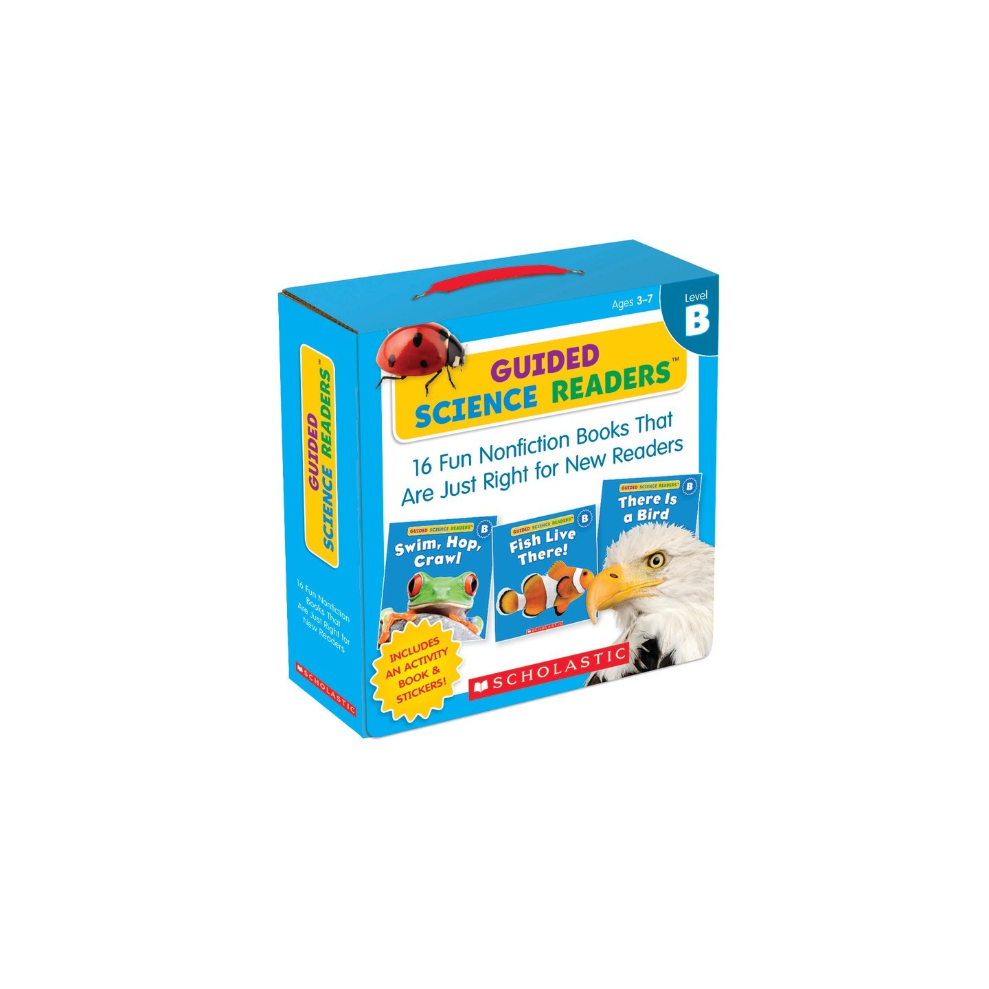Scholastic Teaching Solutions Guided Science Reader, Levels B, Parent Pack, Pack of 16 Books