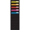 Scholastic Teaching Solutions File Organizer 10-Pocket Chart, 14" x 46-1/2", Black