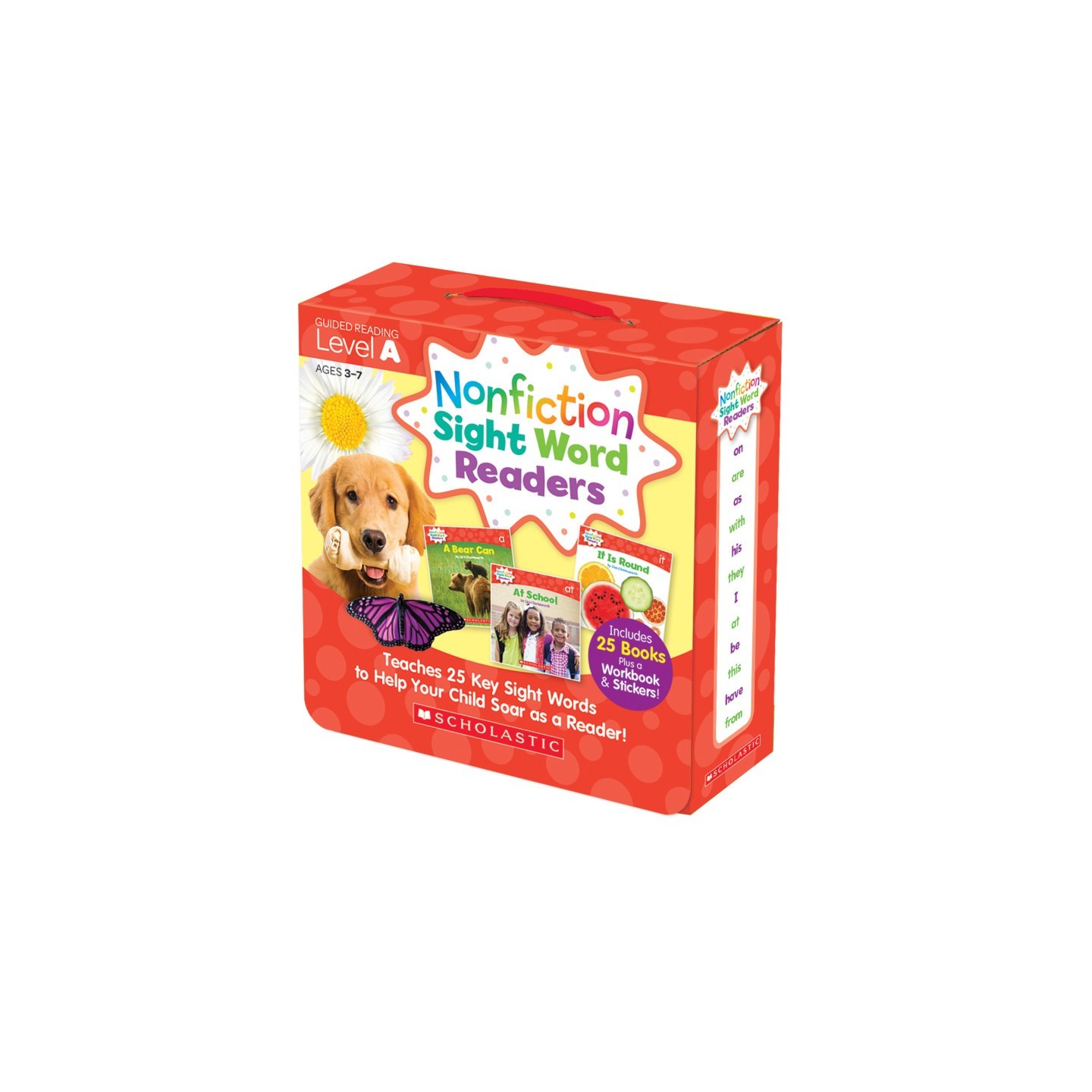 Scholastic Teaching Solutions Nonfiction Sight Word Readers Set, Level A, Set of 25 Books