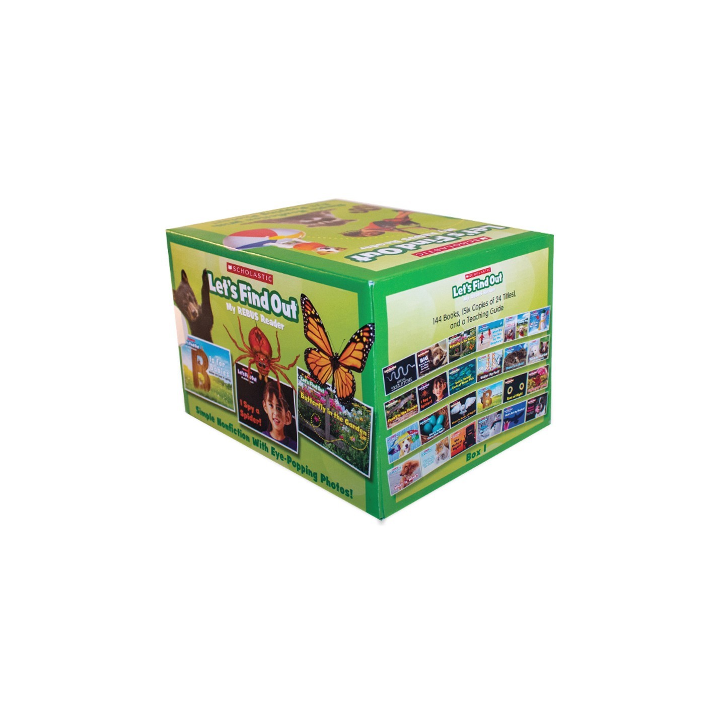 Scholastic Teaching Solutions Let's Find Out: My Rebus Readers Box 1 - Multiple Copy Set