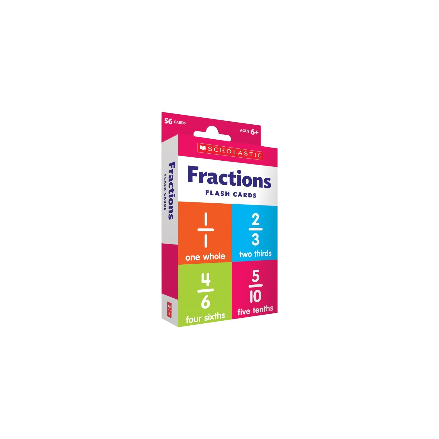 Scholastic Teaching Solutions Flash Cards: Fractions