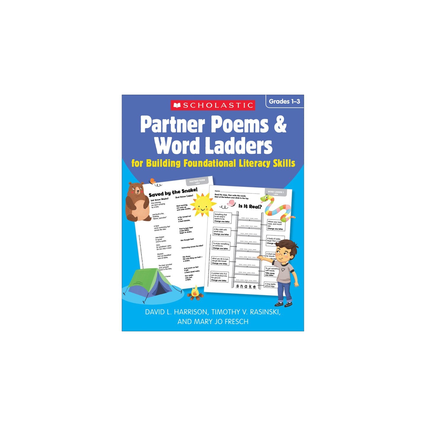 Scholastic Teaching Solutions Partner Poems & Word Ladders for Building Foundational Literacy Skills: Grades 1–3
